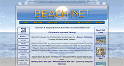 Desktop Screenshot of beach-net.com