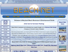 Tablet Screenshot of beach-net.com